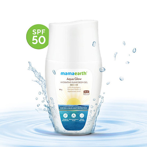 Mamaearth Aqua Glow Hydrating Sunscreen Gel 50G