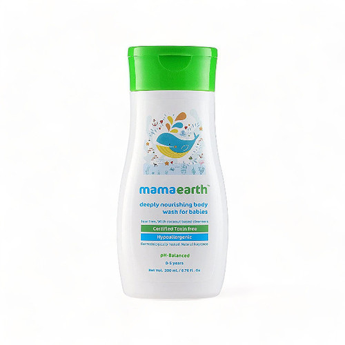 Mamaearth Deeply Nourishing Body Wash for Babies Mamaearth Deeply Nourishing Body Wash for Babies