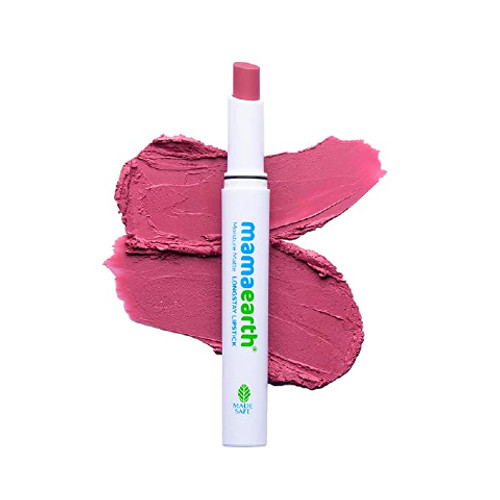 Mamaearth Lipstick 08 Pink Tulip 2gm