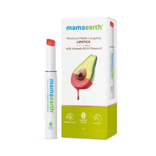 Mamaearth Lipsticks 06 Melon Red 2 gm