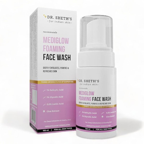 Dr. Sheth's Mediglow Foaming Face Wash -100ml