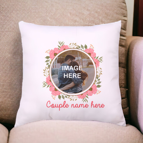 Personalized Photo With Your Couple Name