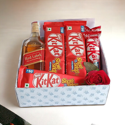 Kitkat Chocolates, Rose & Red Label 200ml