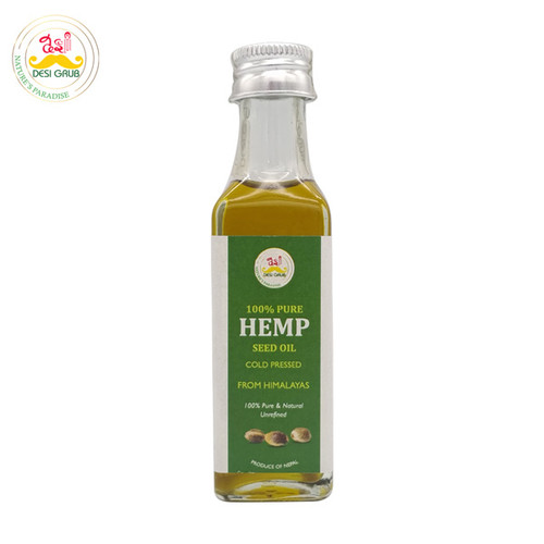 Desi Grub Hemp Seed Oil - 60 ml