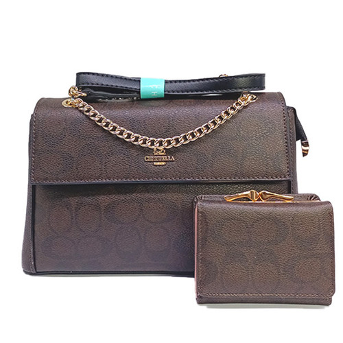 Chrisbella Crossbody Bag With Chain Strap