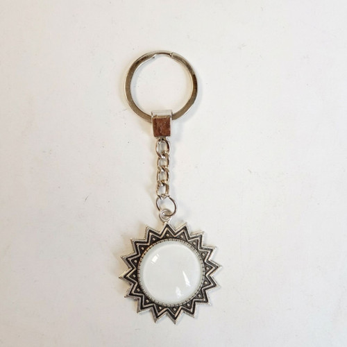 Personalized Star Design Acrylic Keyring