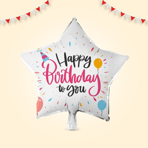 Personalized Star Shape Balloon