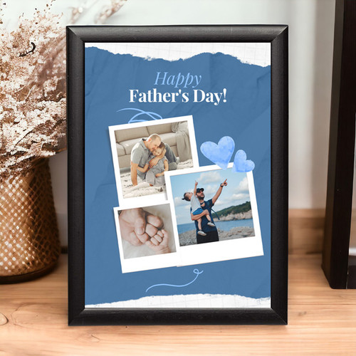 Personalised Photo Frame for Dad