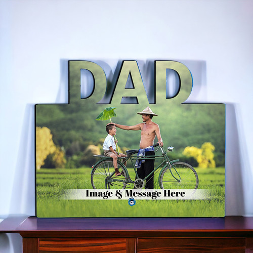 Personalised Dad Photo Frame