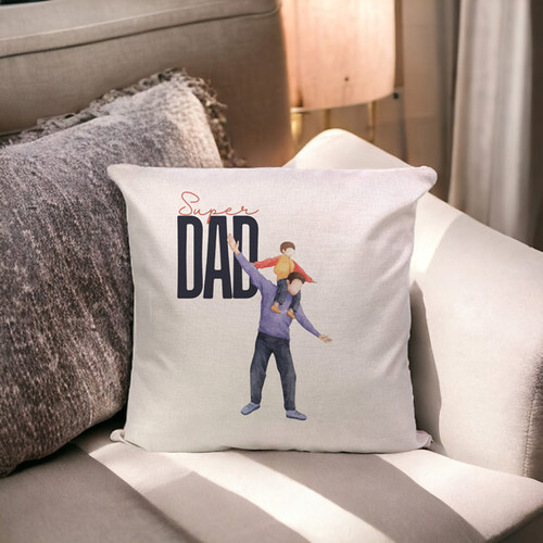 Dad's Pride Printed Cushion