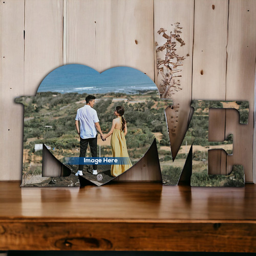 Embrace of Love Customizable Photo Frame