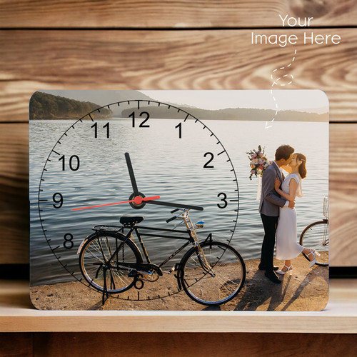 Personalized Photo Wall Hanging Clock