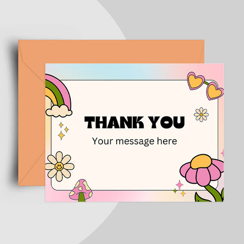 Personalised Thank-you Card