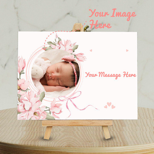 Personalized Photo and Text Canvas