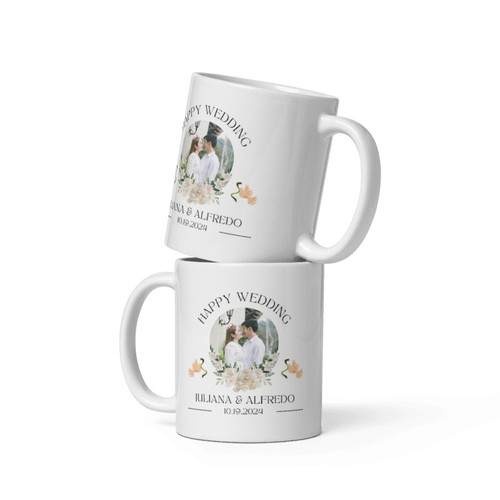 Printed Wedding Cup with Photo