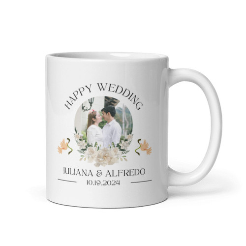 Printed Wedding Cup with Photo