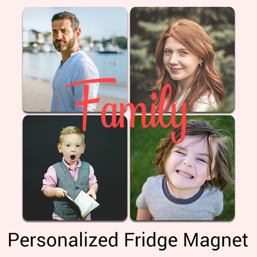 Family Magnet Print Set: Cherished Memories