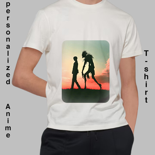 Personalized T-shirt with Anime Print