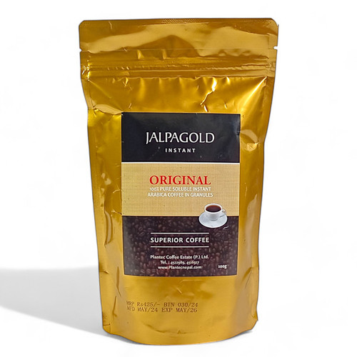 Jalpa Gold Instant Original 100% Pure Soluble Coffee - Superior Blend