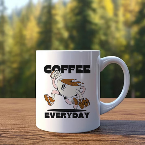 Coffee Everyday Ceramic Mug