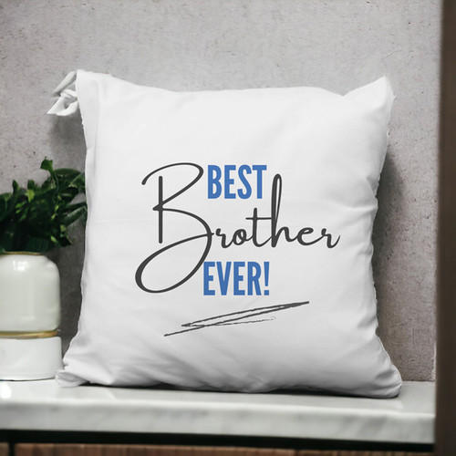 Best Brother Ever Printed Cushion