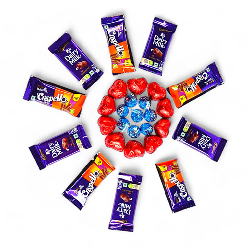 Dairymilk , Crispello, Gourmet Chocolates Combo