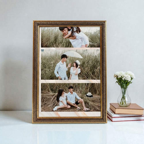 Custom Photo Frame with Personalized Image Print