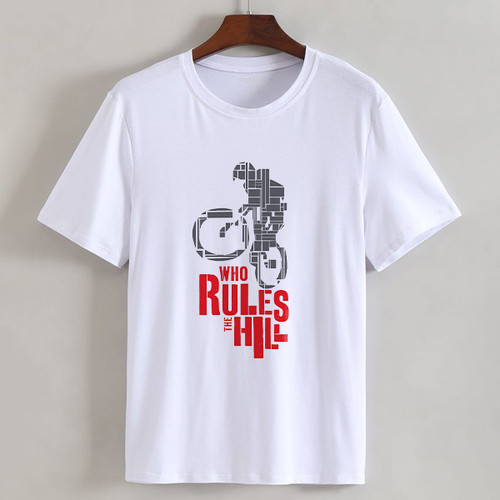 "Who Rules The Hill" Printed T-shirt