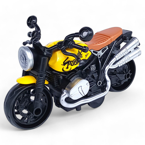 Yellow Bullet Bike for Kids' Fun