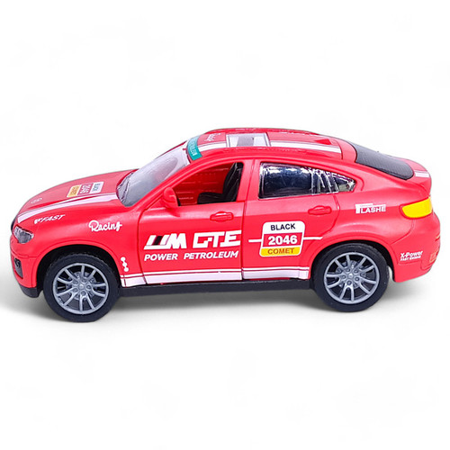 Red Power Racer Petroleum Racing Car Toy for Kids