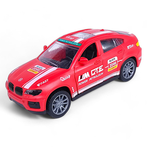 Red Power Racer Petroleum Racing Car Toy for Kids