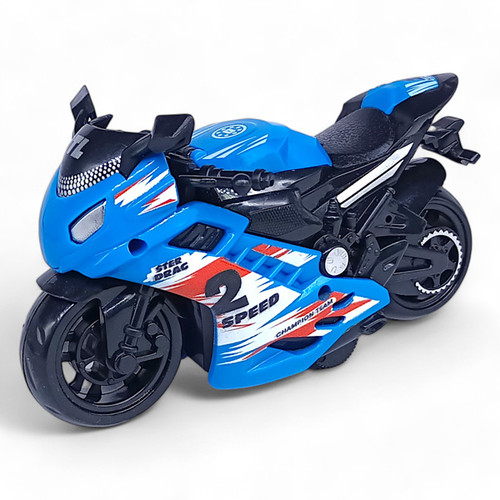 Blue Racing Bike For Kids