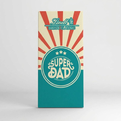 Super Dad Gift Lindt Classic Chocolate