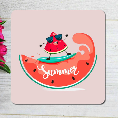 Sweet Summer Treat Watermelon Fridge Decor