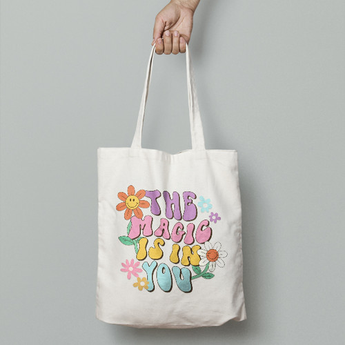 Beautiful Designed Magic Tote Bag (Medium)
