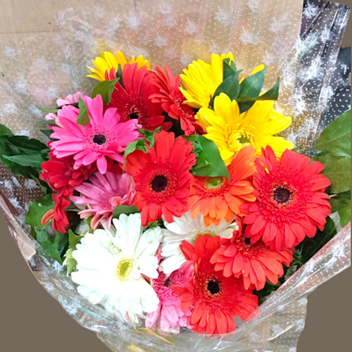 Gerbera Grace with Charming Mixed Flower Bouquet