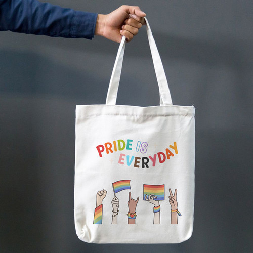 Pride Is Everyday Printed Tote Bag (Medium)