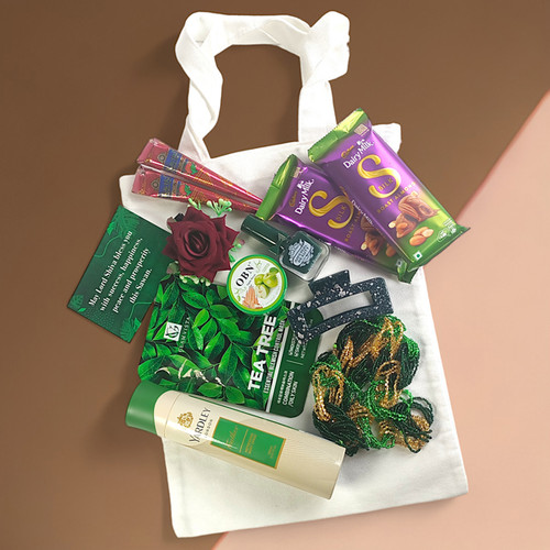 Shrawan Special Combo with Beauty and Blessing Greeting Card