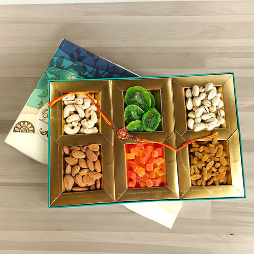 Dry Nuts Combo With Rakhi