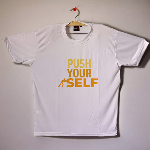 "Push Yourself" Inspirational T-Shirt