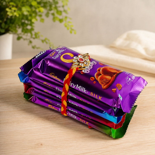 Delightful Chocolates and Rakhi Combo