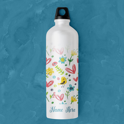 Personalized Water Bottle with Your Name Printed