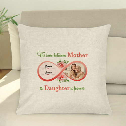 Customizable Mother & Daughter Infinity Cushion