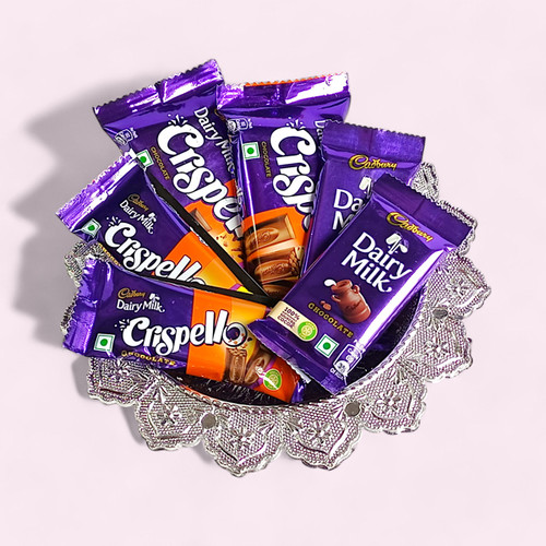 Gourmet Chocolate Selection in a Tray