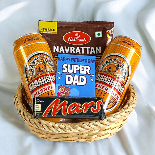 Super Dad's Beverage Delight Surprise Hamper