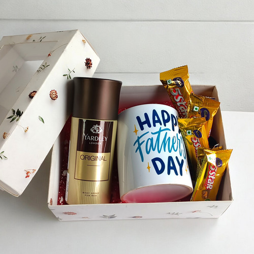 Sweet Treats and Personalized Mug Combo for Father's Day