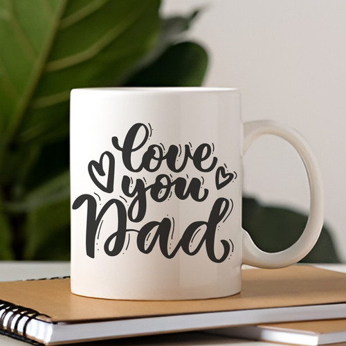 "Love You, Dad" Printed Mug Gift