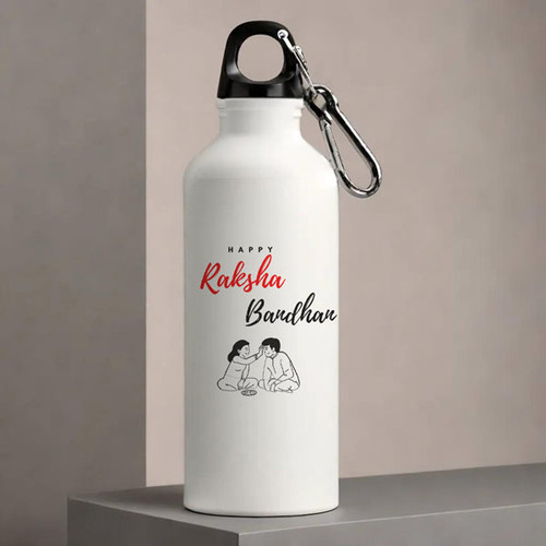 "Happy Raksha Bandhan" Printed Bottle