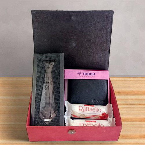 Sophisticated Gift with Chocolates for Him