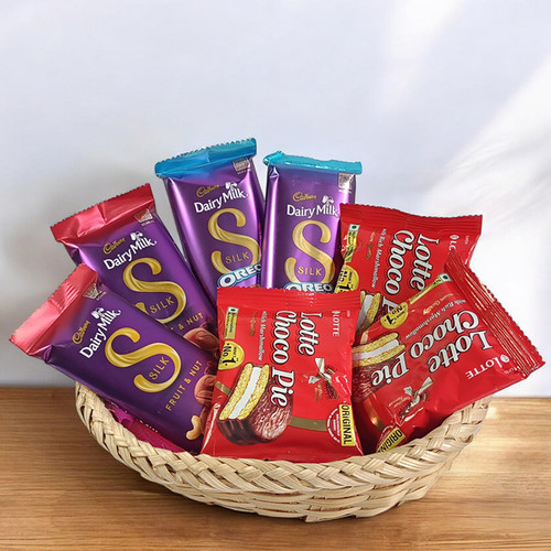 Cadbury Chocolates Combo in a Basket